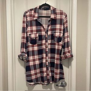 Papermoon Plaid Button Down